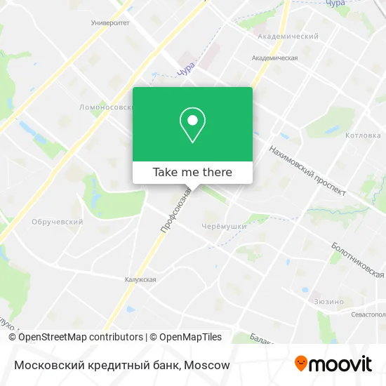 Московский кредитный банк map