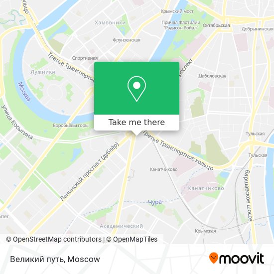 Великий путь map