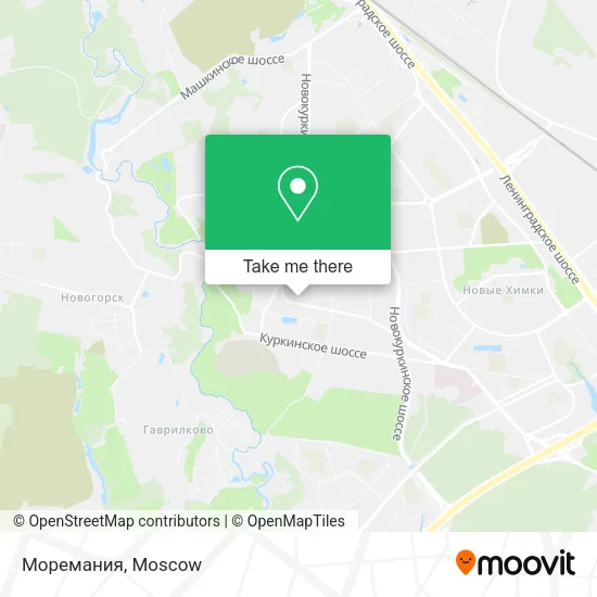 Моремания map