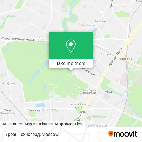 Урбан.Техноград map