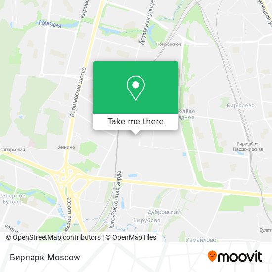 Бирпарк map
