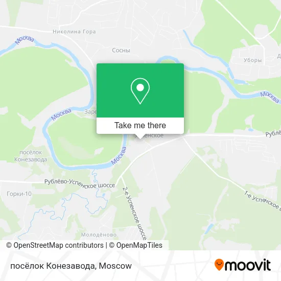 посёлок Конезавода map