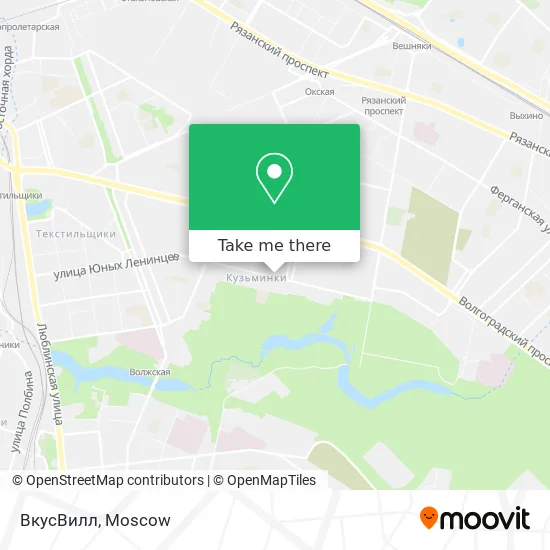 ВкусВилл map