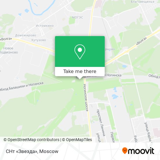 СНт «Звезда» map