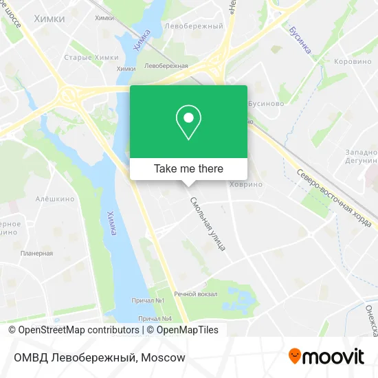 ОМВД Левобережный map