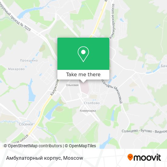 Амбулаторный корпус map