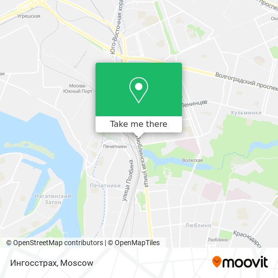 Ингосстрах map