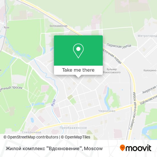 Жилой комплекс ""Вдохновение"" map