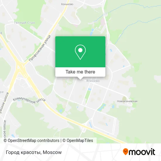 Город красоты map