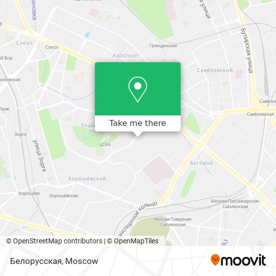Белорусская map