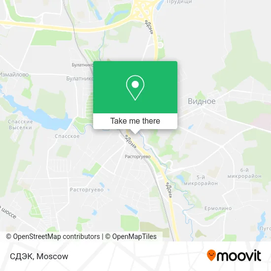 СДЭК map