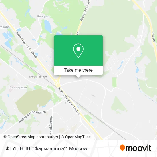 ФГУП НПЦ ""Фармзащита"" map