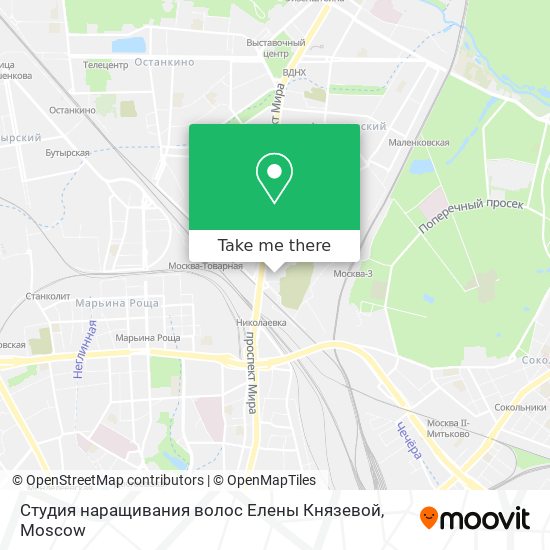 Студия наращивания волос Елены Князевой map