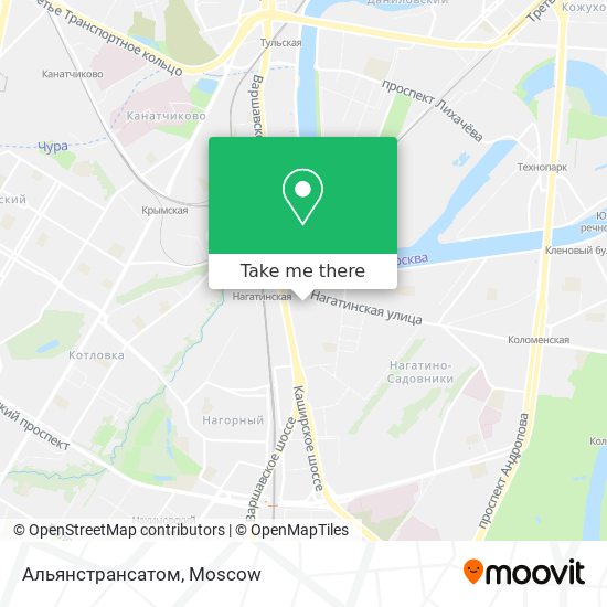 Альянстрансатом map