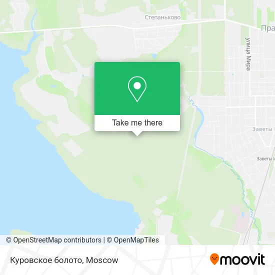 Куровское болото map