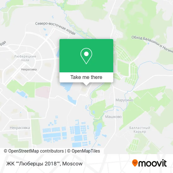 ЖК ""Люберцы 2018"" map
