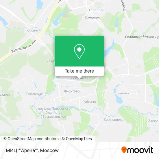 МИЦ ""Арена"" map