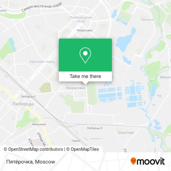 Пятёрочка map
