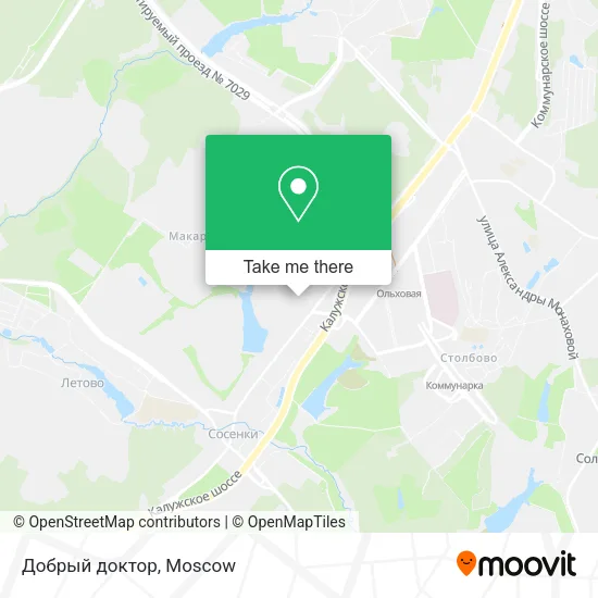 Добрый доктор map