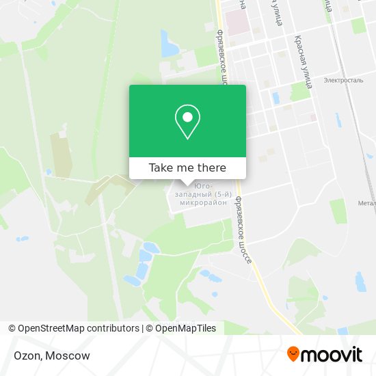 Ozon map