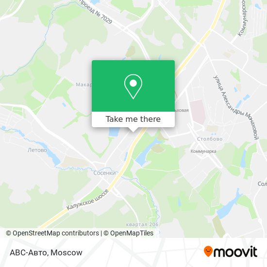 АВС-Авто map
