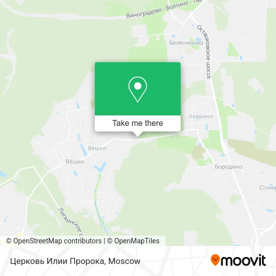 Церковь Илии Пророка map