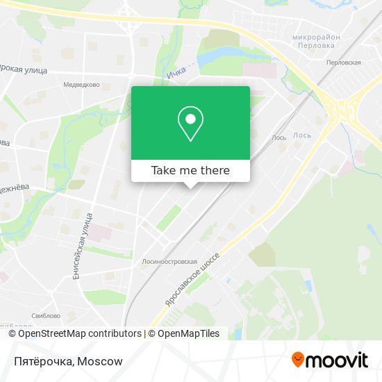 Пятёрочка map
