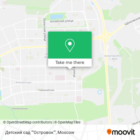 Детский сад ""Островок"" map