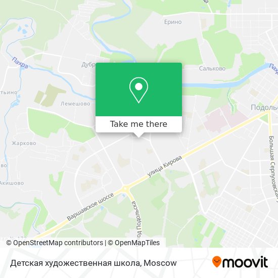 Детская художественная школа map