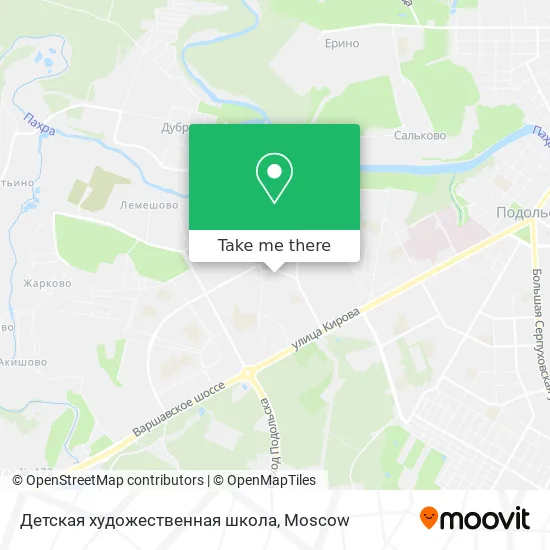 Детская художественная школа map