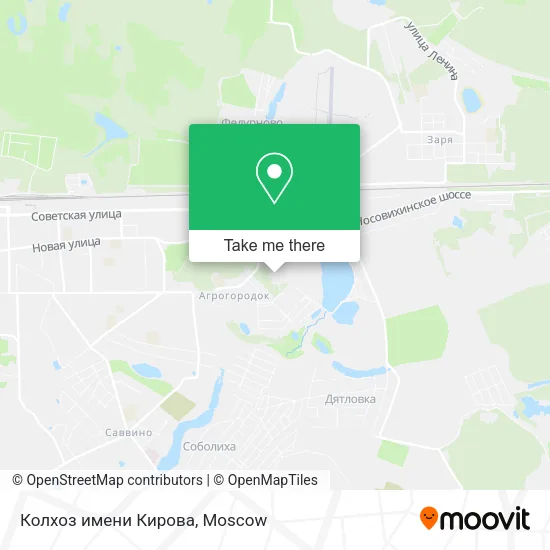 Колхоз имени Кирова map