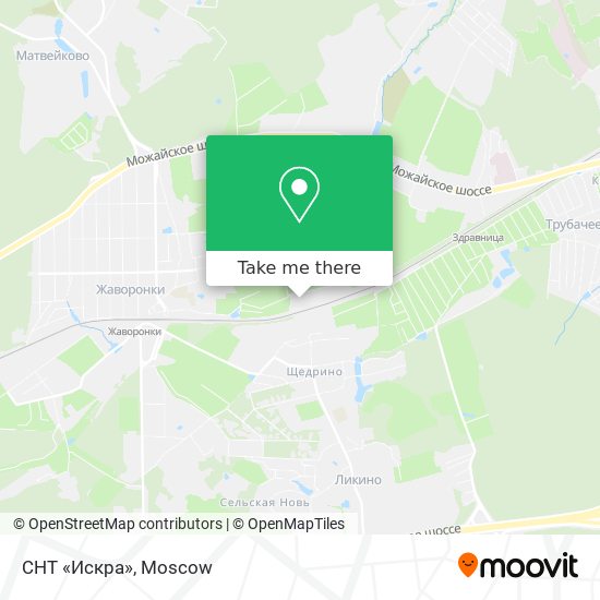 СНТ «Искра» map