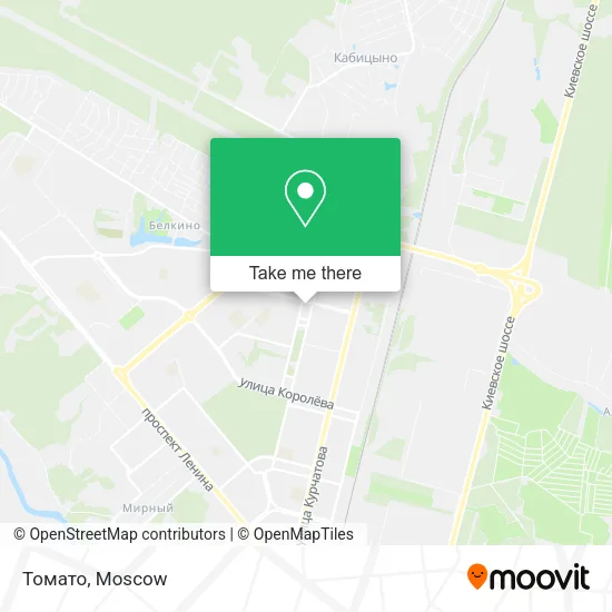 Томато map