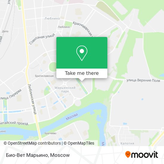 Био-Вет Марьино map