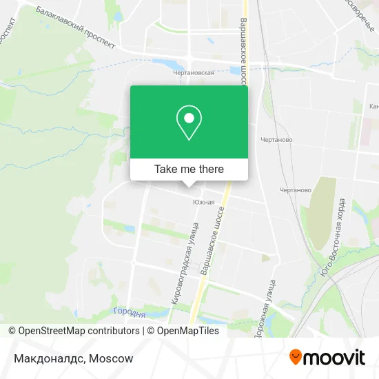 Макдоналдс map