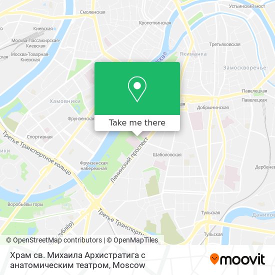 Храм св. Михаила Архистратига с анатомическим театром map