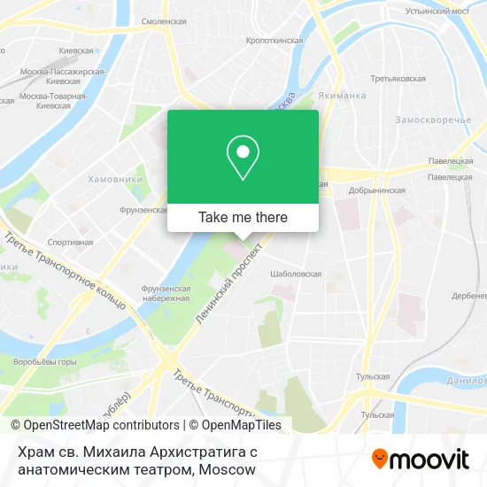Храм св. Михаила Архистратига с анатомическим театром map