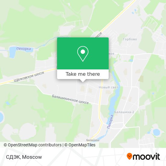 СДЭК map