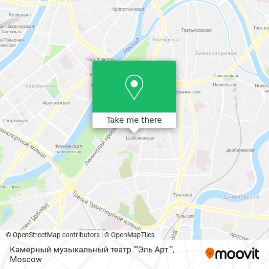 Камерный музыкальный театр ""Эль Арт"" map