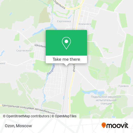 Ozon map