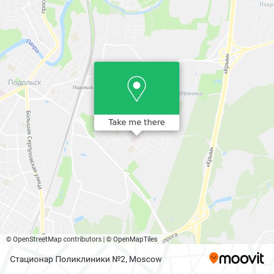 Стационар Поликлиники №2 map