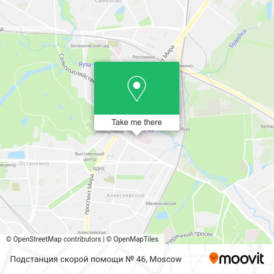 Подстанция скорой помощи № 46 map