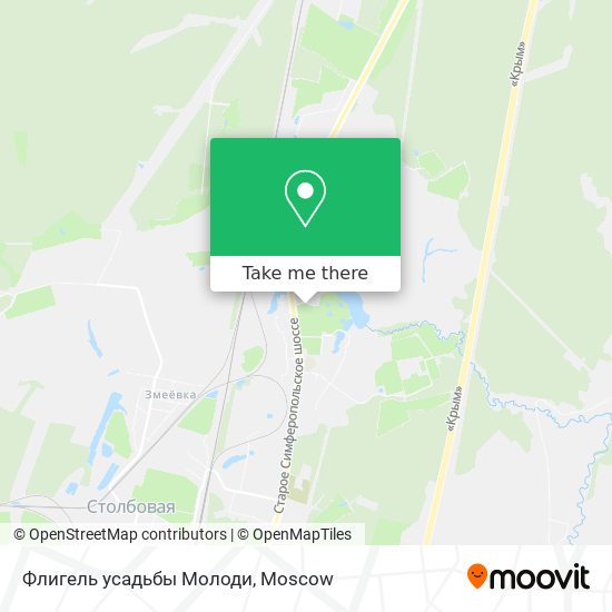 Флигель усадьбы Молоди map