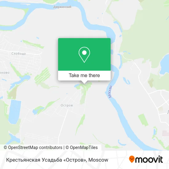 Крестьянская Усадьба «Остров» map