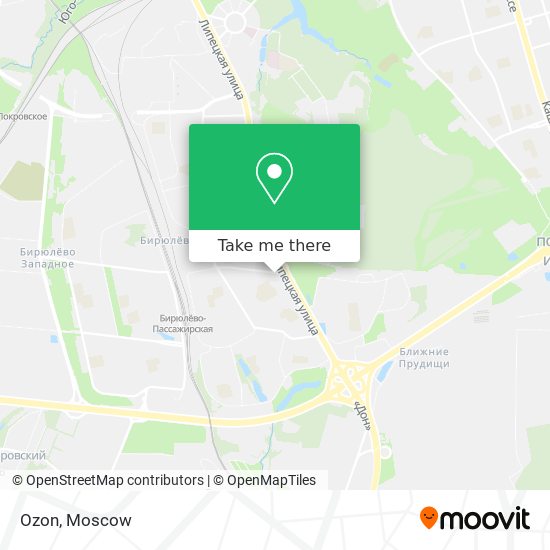 Ozon map