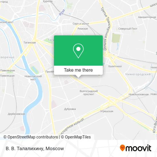 В. В. Талалихину map