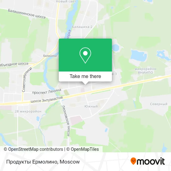 Продукты Ермолино map