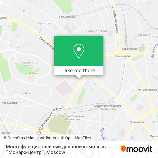 Многофункциональный деловой комплекс ""Монарх-Центр"" map
