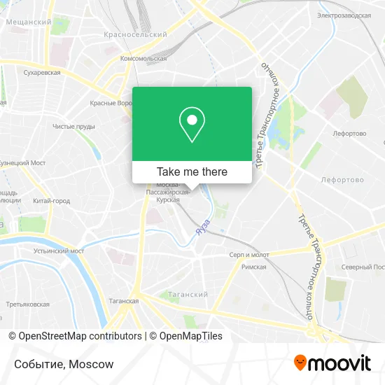 Событие map