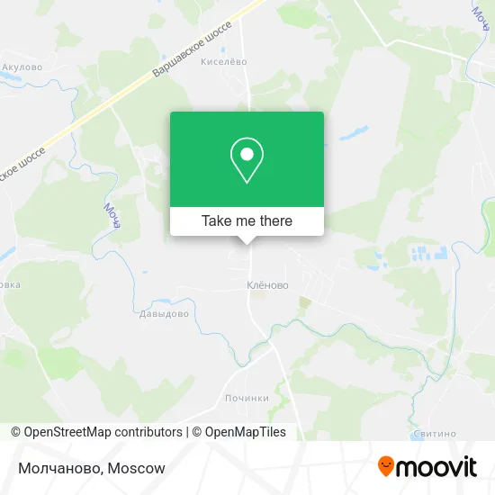 Молчаново map